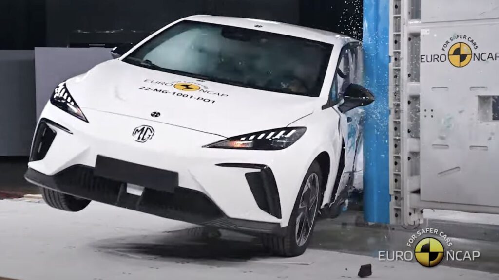 MG4 Electric, Euro NCAP çarpışma testi neticeleriyle güven verdi [İzle]