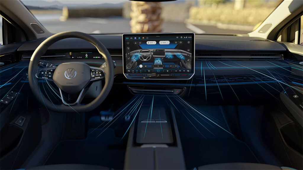 Volkswagen ID.7, çok gelişmiş bir klima sistemiyle geliyor [Video]