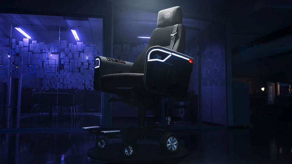 Volkswagen “sürülebilir” bir ofis koltuğu üretti [Video]